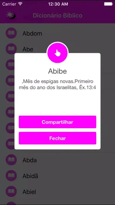 Dicionário Biblico Feminino JMC Ekran Görüntüleri