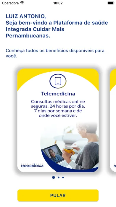 Capturas de pantalla de Cuidar Mais Pernambucanas
