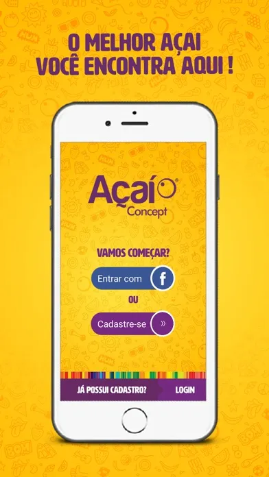Rede Açaí Concept应用截图