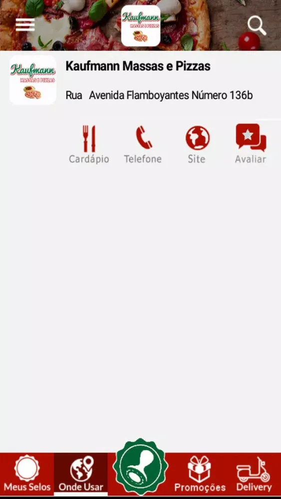 Kaufmann Massas e Pizzas Screenshots
