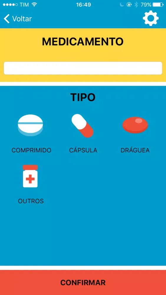 Capturas de tela do EasyDose