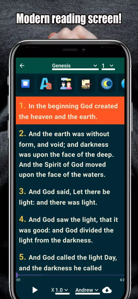 Giant Print Bible Screenshots
