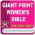 Giant Print Women Bible