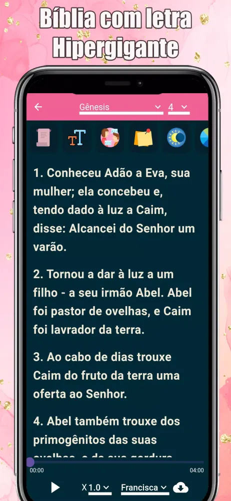 Bíblia Hipergigante da mulher Screenshots