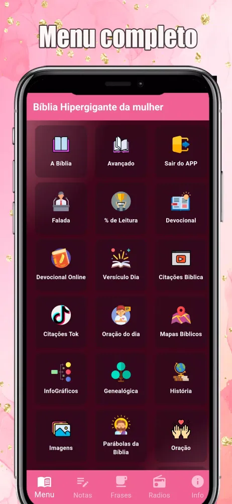 Bíblia Hipergigante da mulher Screenshots