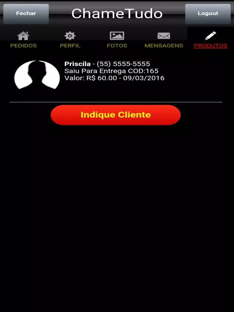 ChameTudo Fornecedor iPad  Ekran Görüntüleri