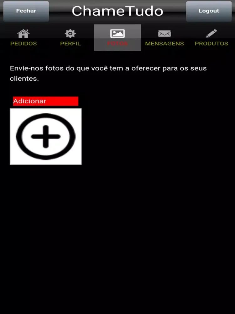 ChameTudo Fornecedor iPad  Ekran Görüntüleri