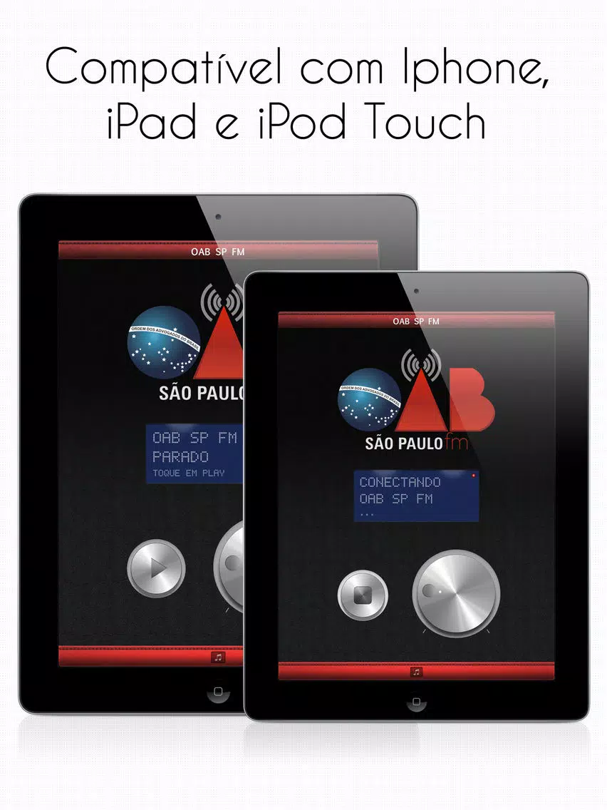 Rádio OAB SP FM iPad 应用截图