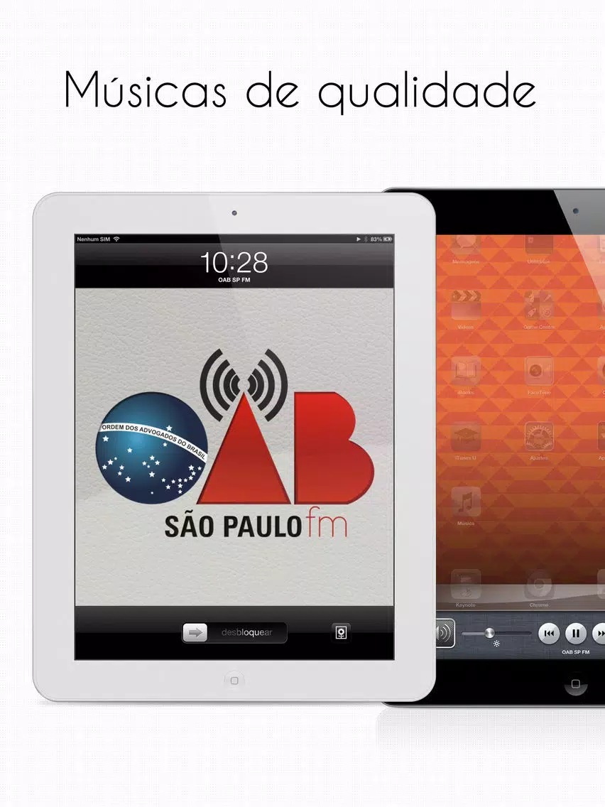 Rádio OAB SP FM iPad 应用截图