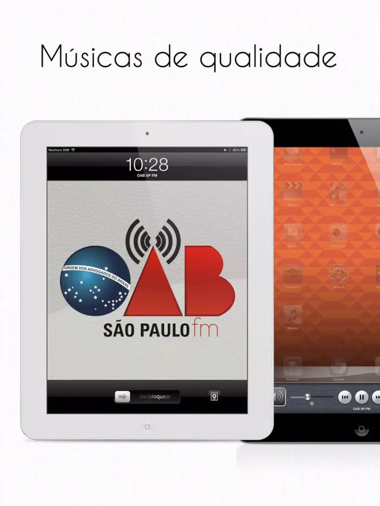 Capturas de pantalla de Rádio OAB SP FM iPad 