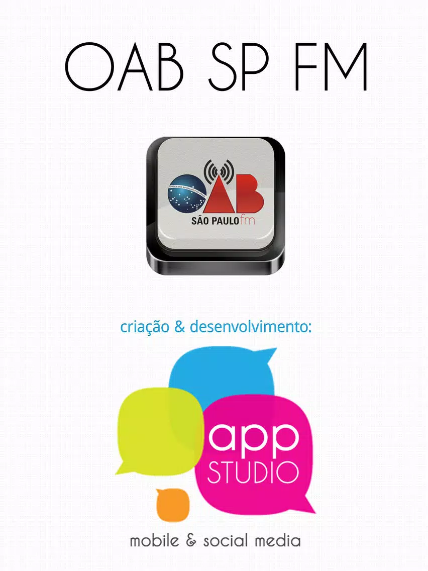 Rádio OAB SP FM iPad 应用截图