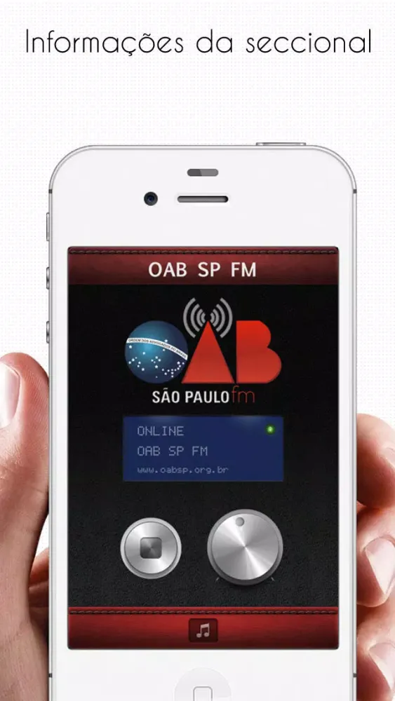 Capturas de pantalla de Rádio OAB SP FM