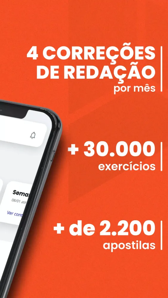 Capturas de tela do Aprova Total