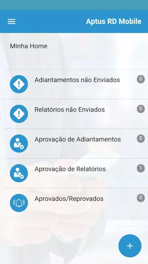 Capturas de pantalla de Aptus RD Mobile