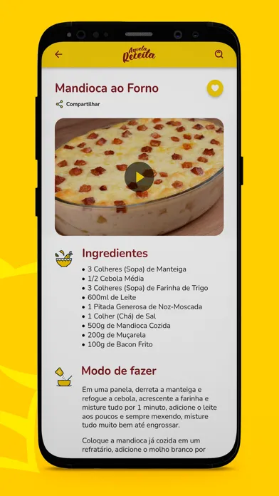 Aquela Receita Screenshots