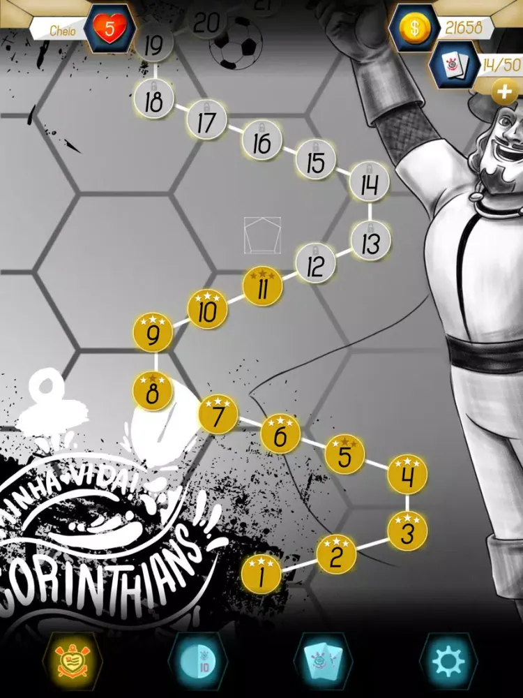 Game do Corinthians iPad  स्क्रीनशॉट