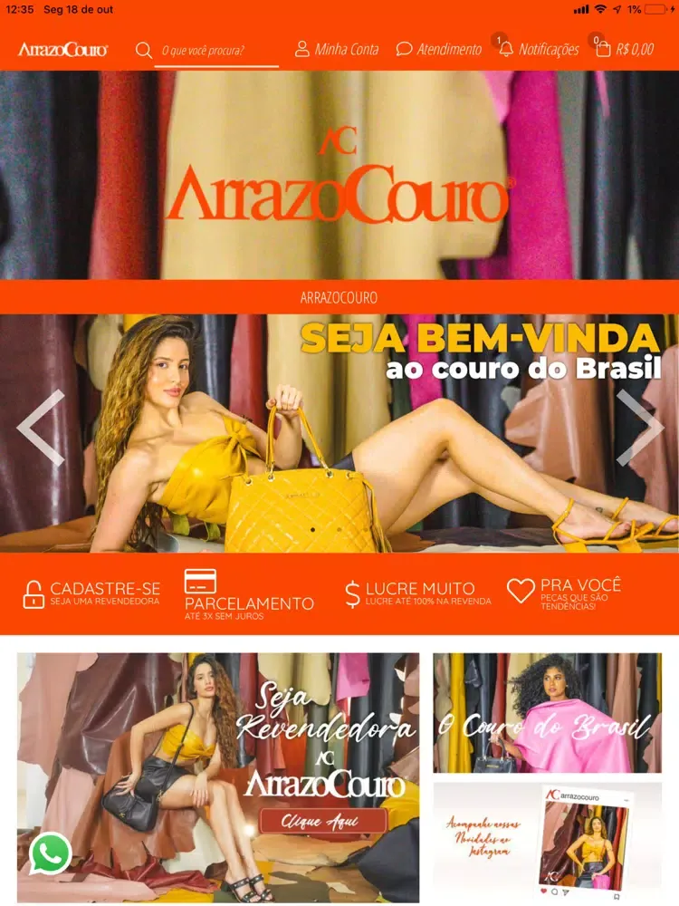 Capturas de pantalla de ArrazoCouro Belém iPad 
