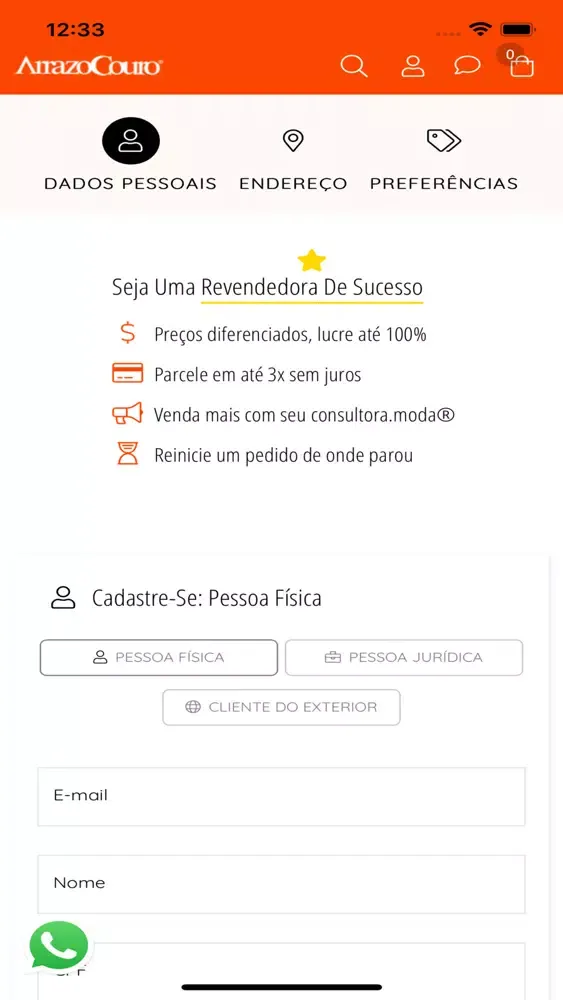 Capturas de pantalla de ArrazoCouro Belém