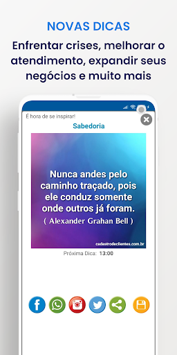 Cadastro de Clientes Screenshots
