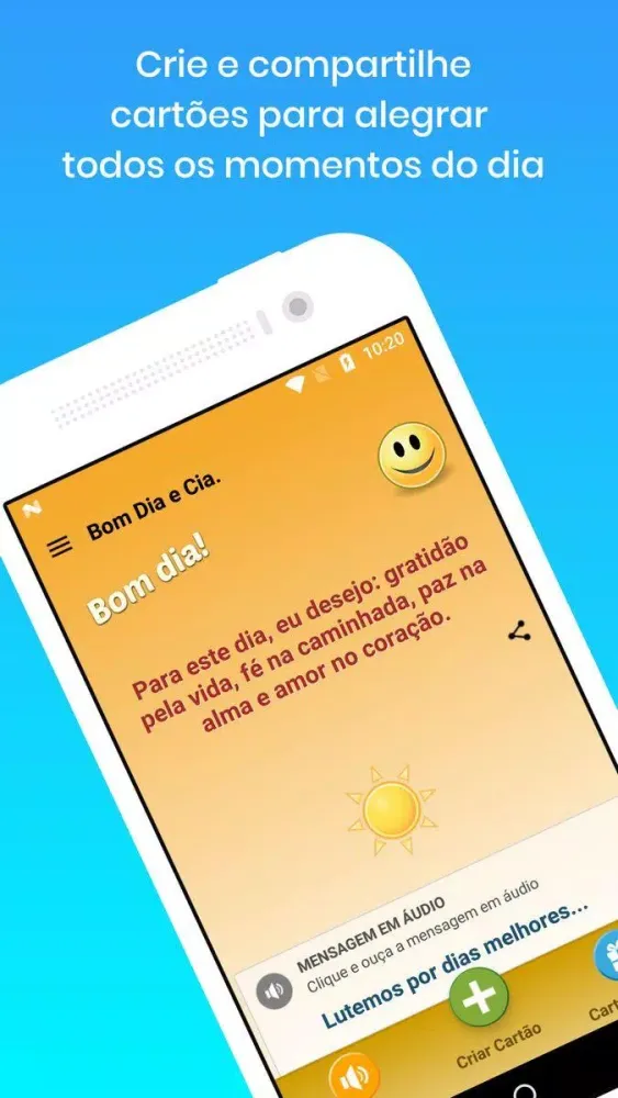 Ảnh chụp màn hình của Mensagens de Bom Dia e Cia.