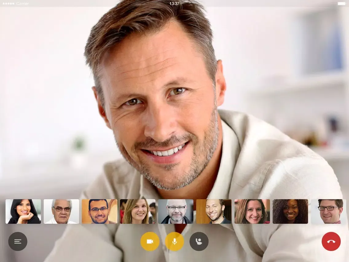 Zrzuty ekranu WebMeeting Direct iPad 