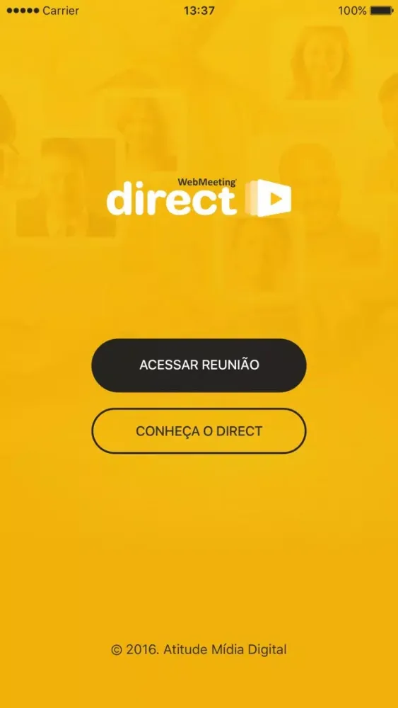 Zrzuty ekranu WebMeeting Direct