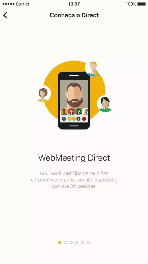 Zrzuty ekranu WebMeeting Direct