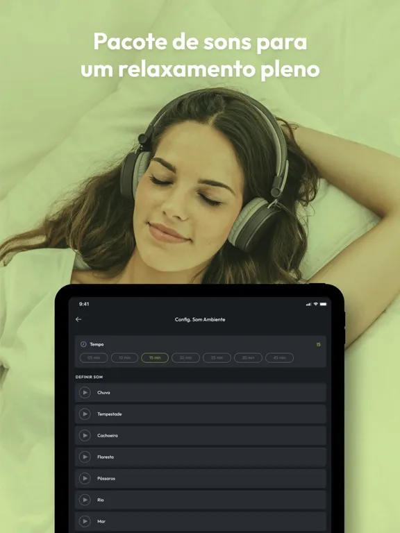 Capturas de pantalla de Sono Quality iPad 