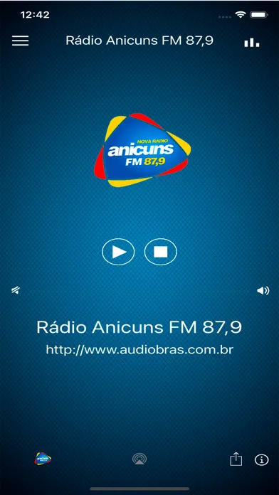 Rádio Anicuns FM 87,9 Ekran Görüntüleri