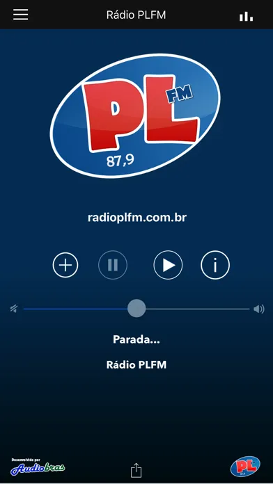 ภาพหน้าจอของ Rádio PLFM
