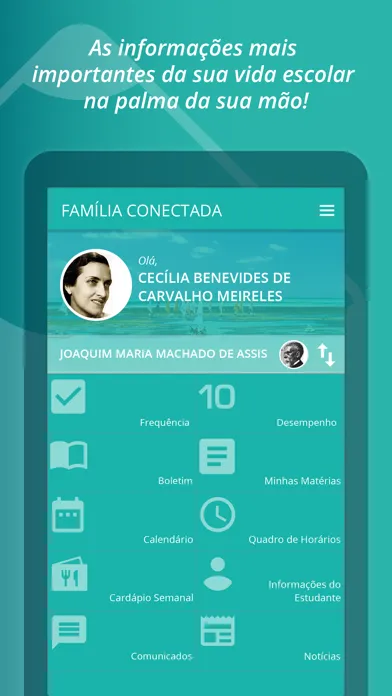 Capturas de pantalla de SEI - Família Conectada