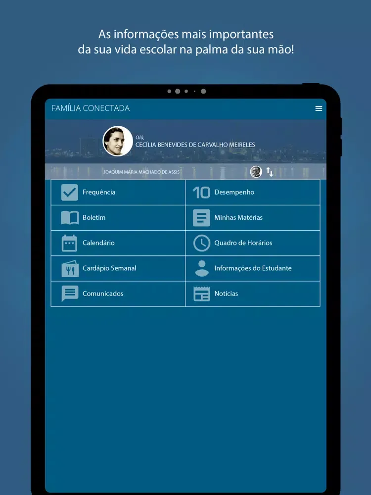 Ảnh chụp màn hình của PROIG - Família EDUCA iPad 