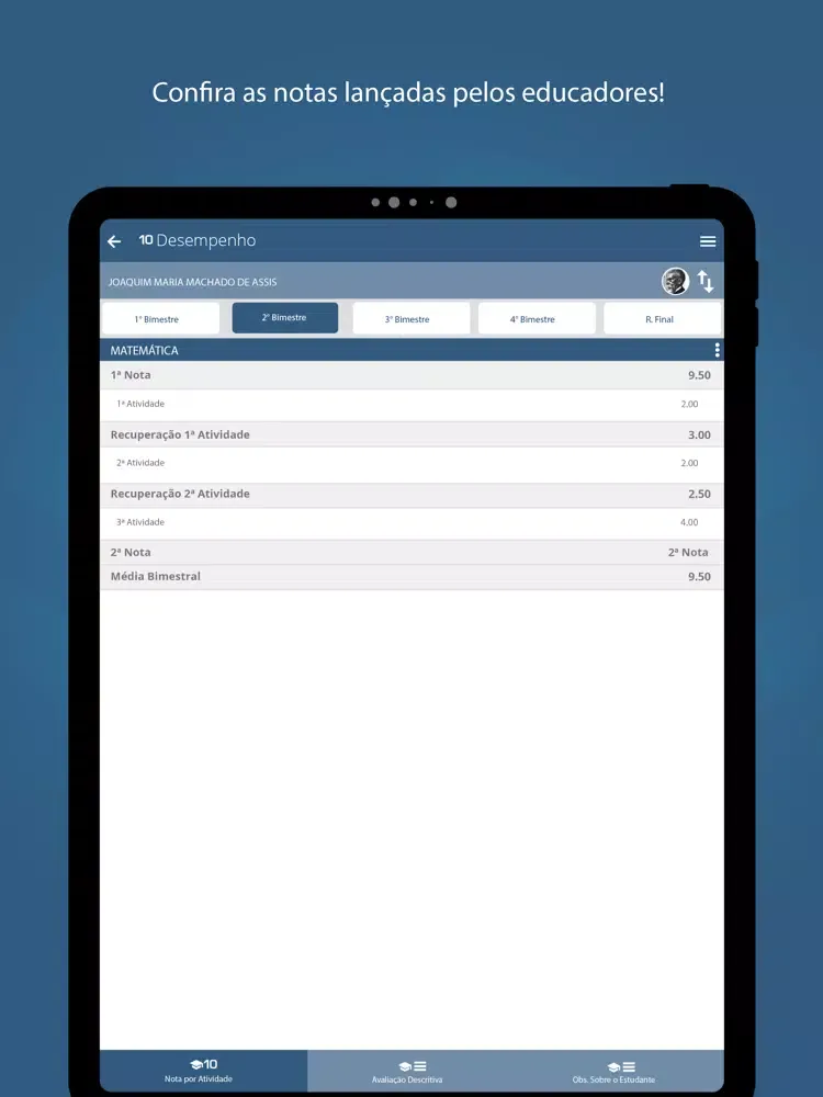 Ảnh chụp màn hình của PROIG - Família EDUCA iPad 