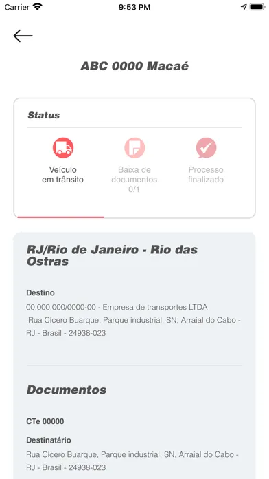 Capturas de tela do Auto Motorista