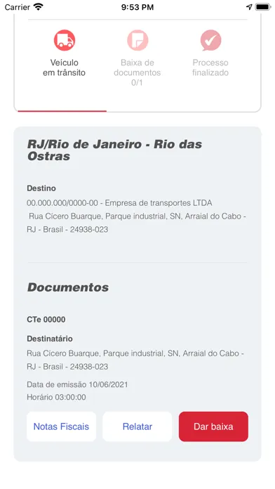Capturas de tela do Auto Motorista