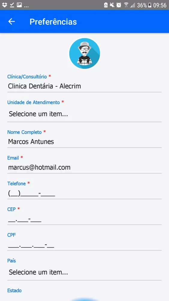 AppOdonto Screenshots