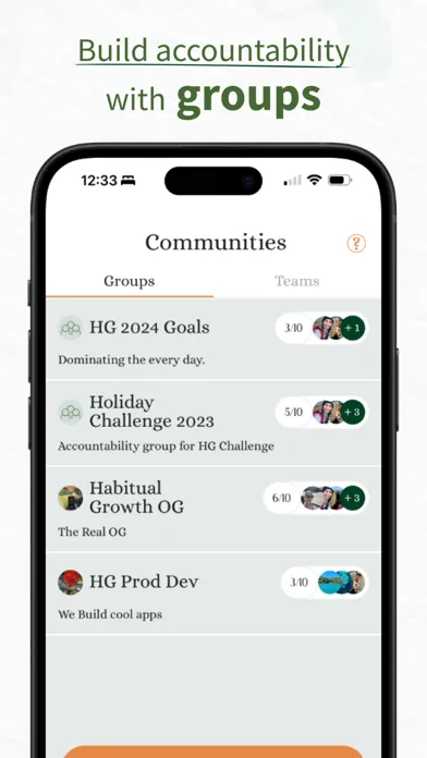 Habitual Growth Screenshots