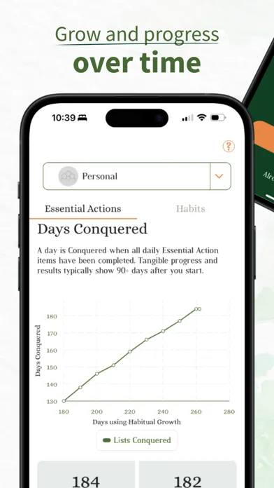 Habitual Growth Screenshots