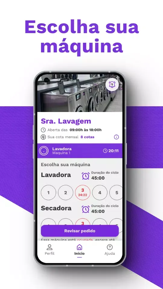 LavCon - Lavanderia Conectada Screenshots