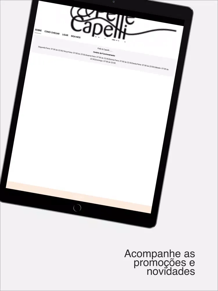 PELLE E CAPELLI iPad  Screenshots