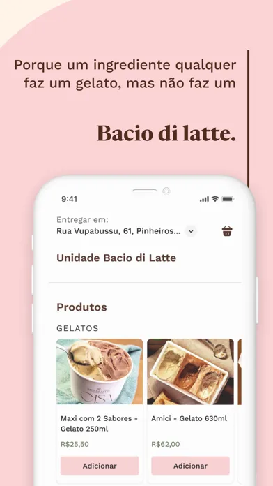 Capturas de pantalla de Bacio di Latte
