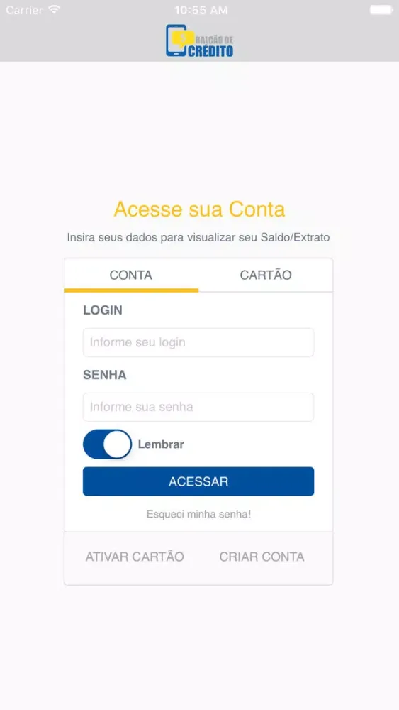 Balcão de Crédito应用截图