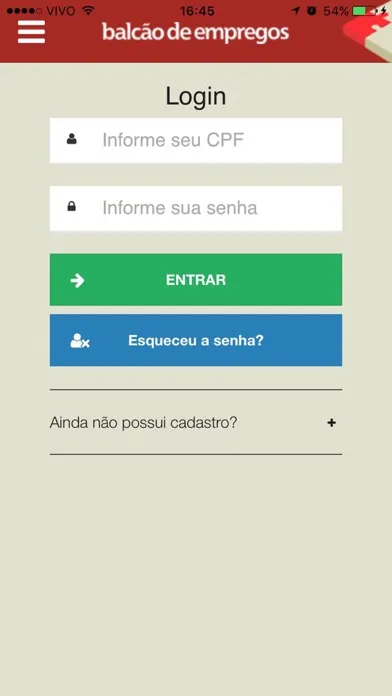 Captures d'écran de Balcão de Empregos