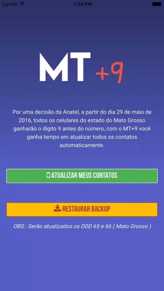 ภาพหน้าจอของ MT9 - Nono dígito