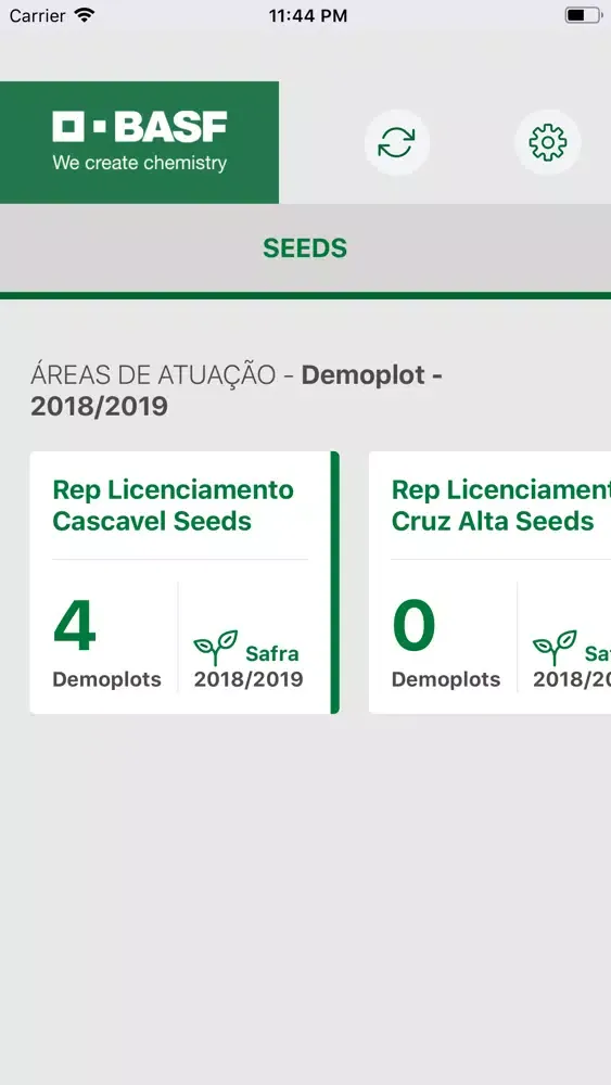 BASF Demoplot Seeds應用截圖