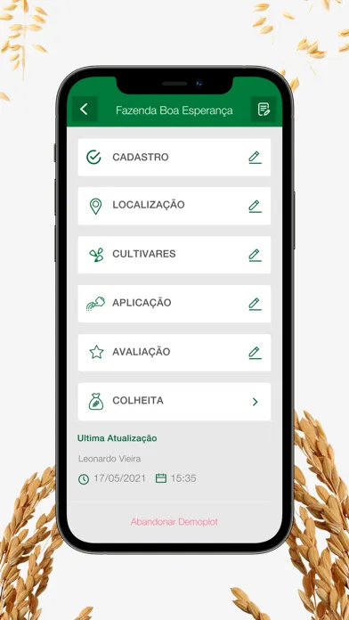 Capturas de tela do BASF - Demoplot