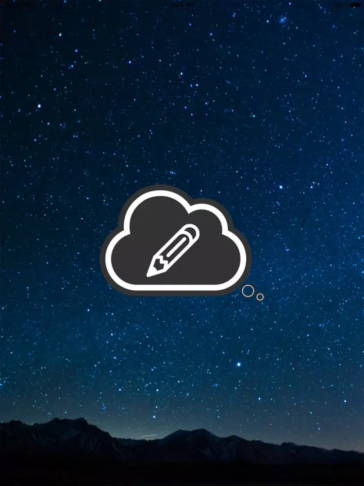 Tangkapan layar Dream Notes App iPad 