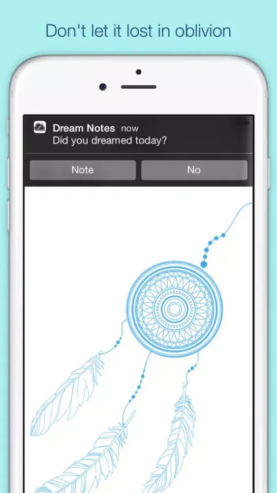 Tangkapan layar Dream Notes App