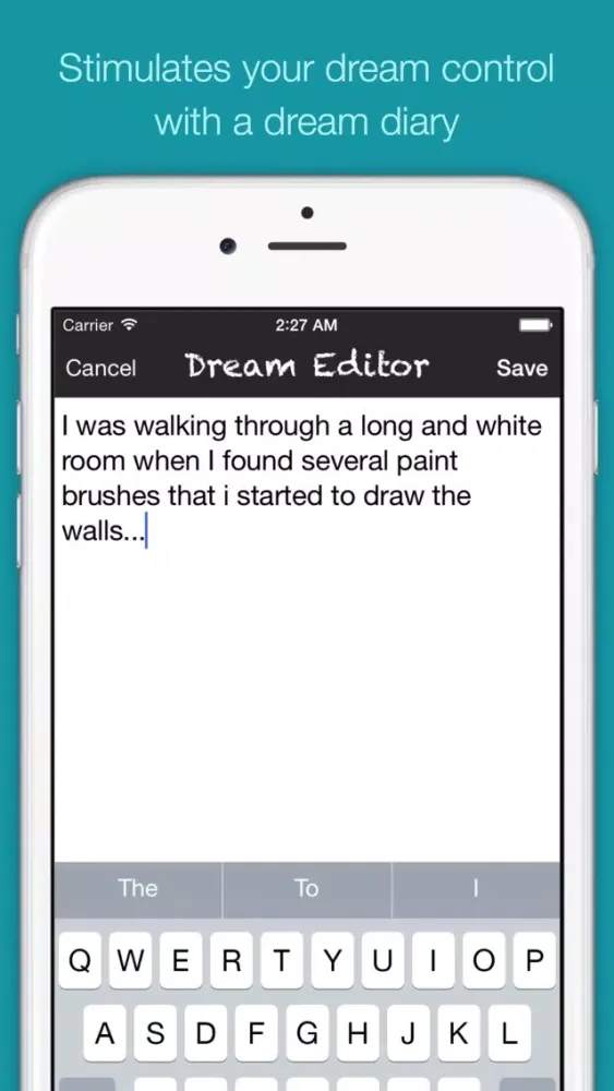 Tangkapan layar Dream Notes App
