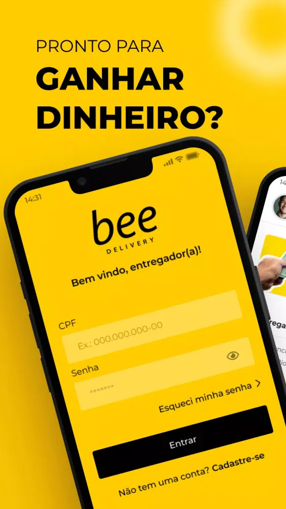 Capturas de pantalla de Bee Delivery